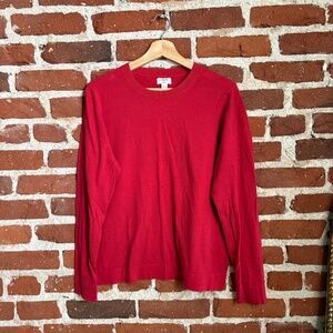 J.Crew Teddie Sweater in Red – Size L